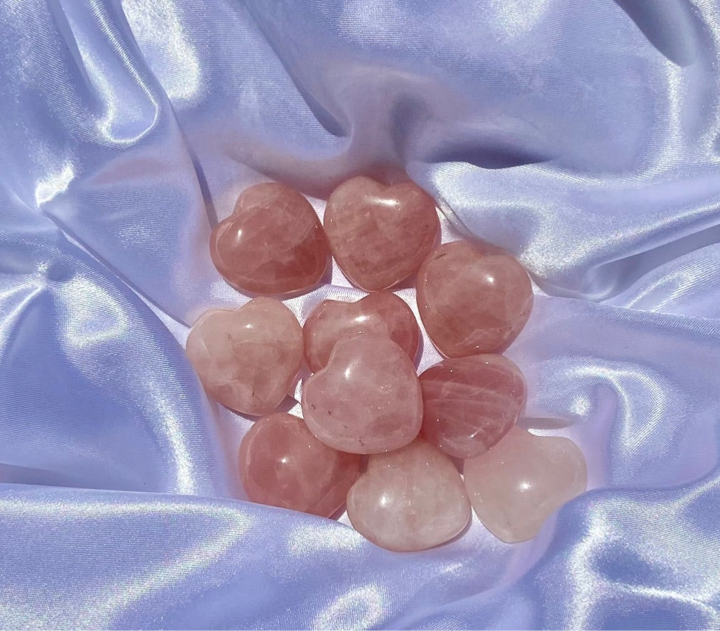 Heart Rose Quartz