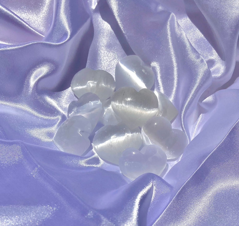 Heart Satin Spar