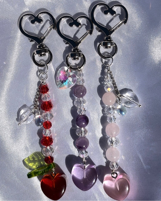 heart keychains