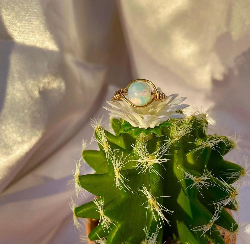 opalite ring